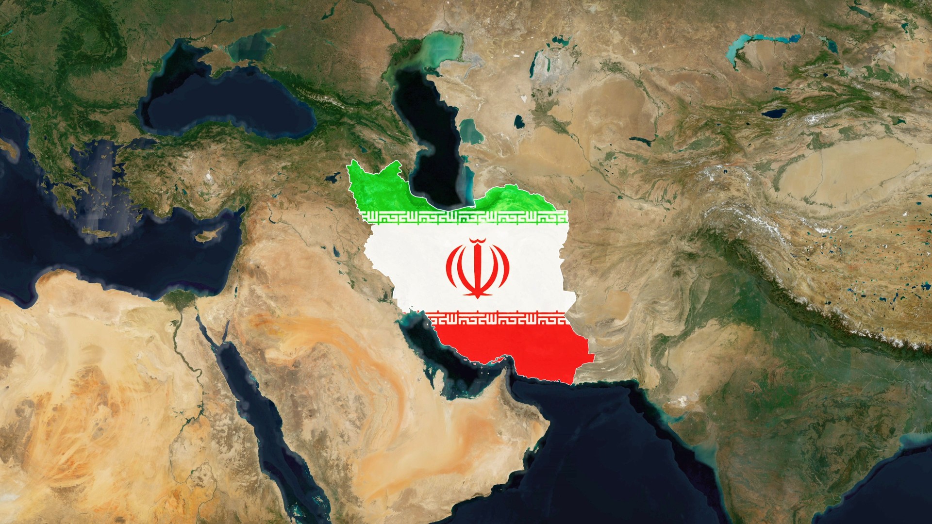 Iran - Explorer: Country Identification Maps stock Image